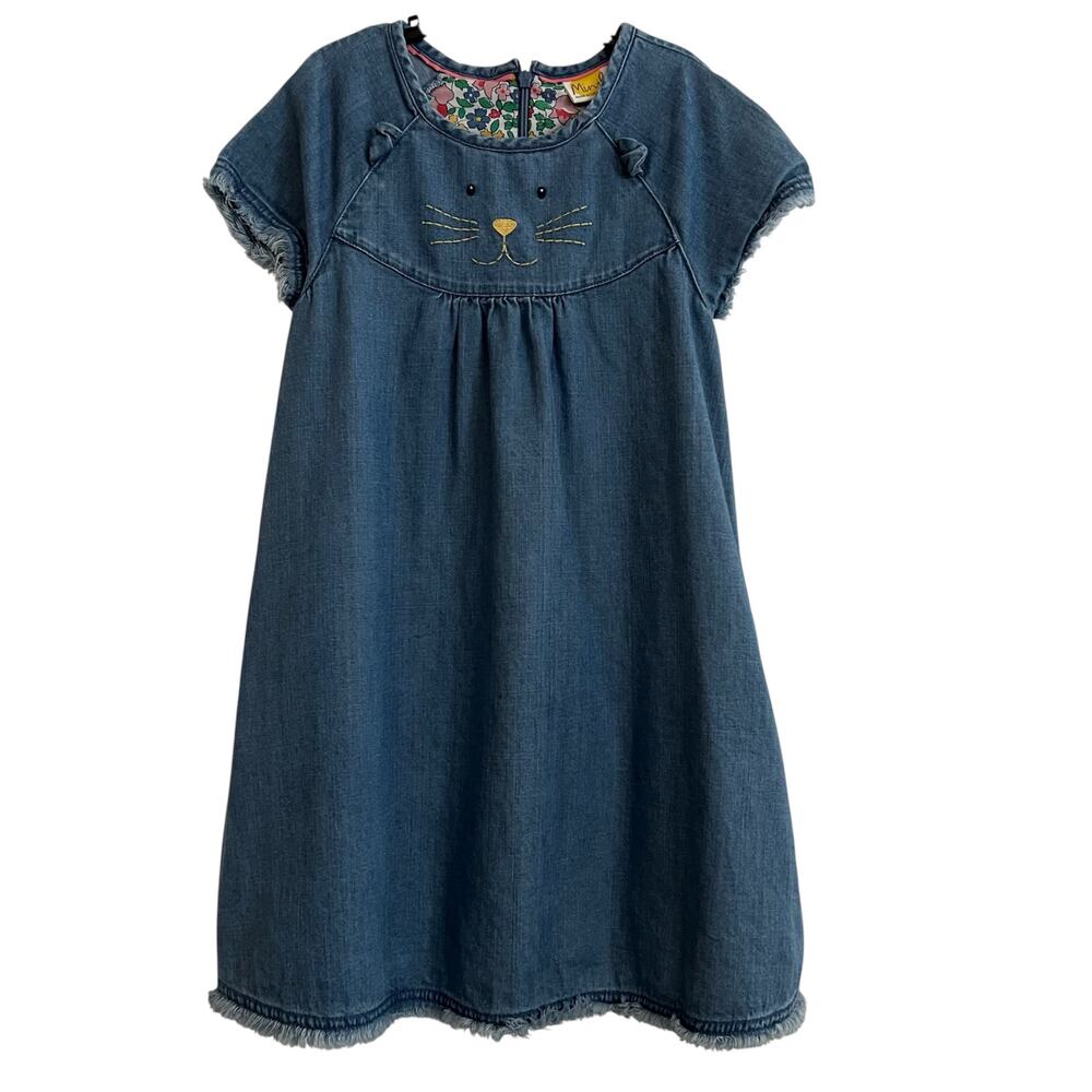Mini Boden Denim Cat Dress